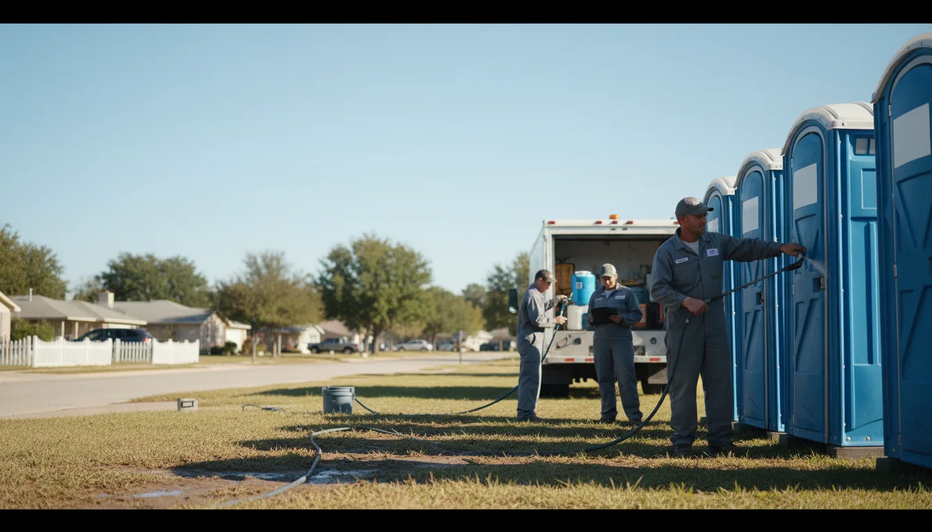 Long-Term Portable Toilet Rental in Stanley, WI near me